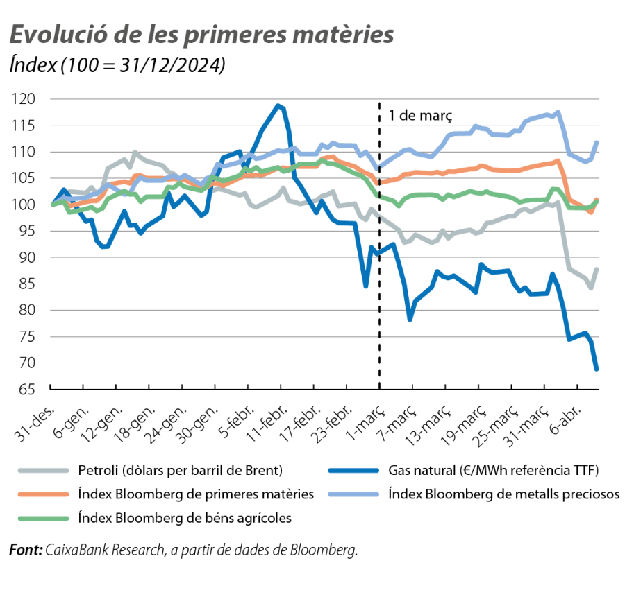 Evolució de les primeres matèries