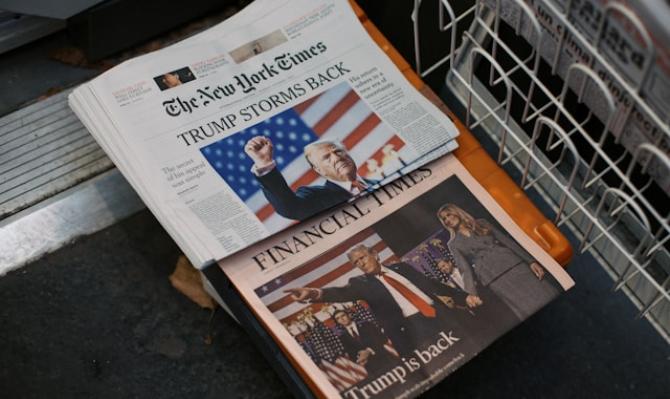 Portada The New York Times